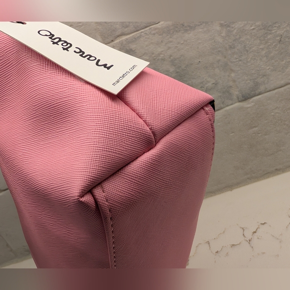 Marc Tetro Cosmetic Bag - NWT Dog Print Pink - Picture 5 of 9